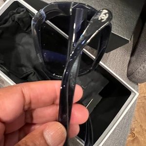 CHANEL Black Glasses